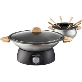 KYAOAYO-Wok/Fondue 349019 Classic Bois Clair, Light Wood