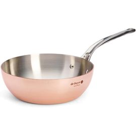 Kyaoayo-Sauteuse Bombée En Cuivre Prima Matera - Diamètre 24 Cm -