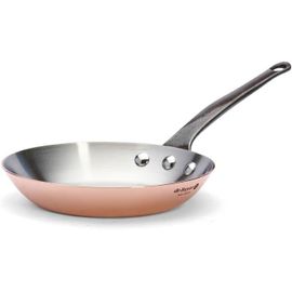 Kyaoayo-Poêle À Frire En Cuivre Inocuivre Avec Queue En Fonte D'acier - Diamètre 20 Cm -