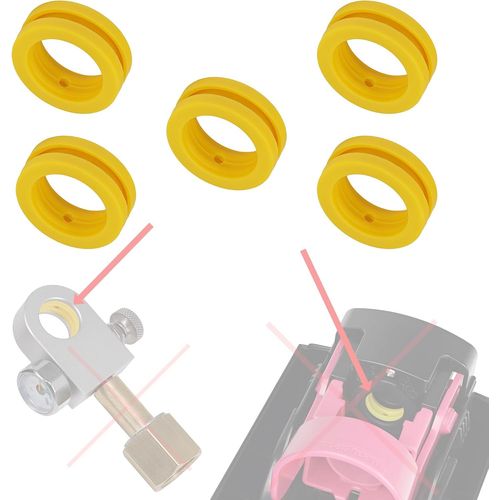KYAOAYO-Lot De 5 Joints D'Étanchéité De Rechange De Qualité Supérieure Pour Sodastream Duo Crystal 3.0 Gaia Art Terra - Pour Machine À Gazéifier C02 - Cylindre Quick Connect Rose & Refil -