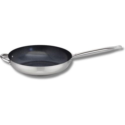 Kyaoayo-2454226 Poêle Inox 18/10, Poele Induction, Poele Induction 32 Cm, Poele En Inox, Poele Inox, Poele Tout Feux, Poêle Induction, Acier Inoxydable, 32 X 6 Cm
