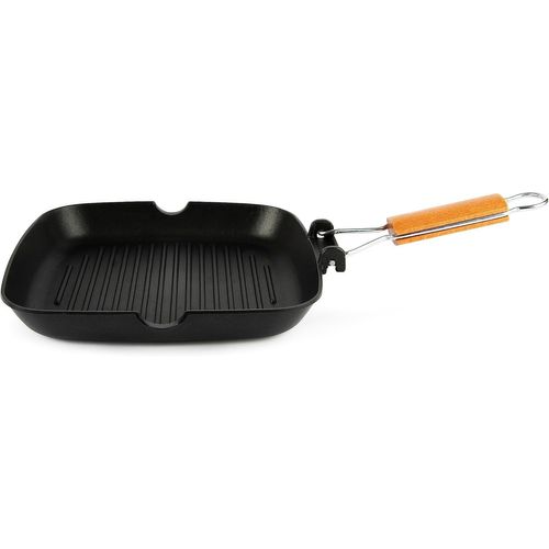 KYAOAYO-Grigliosa Poêle Grill Carré, 26 X 26 Cm