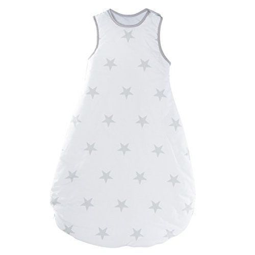 Gigoteuse Sans Manches À Fermeture Éclair Motif Étoile Little Stars Blanc / Étoiles