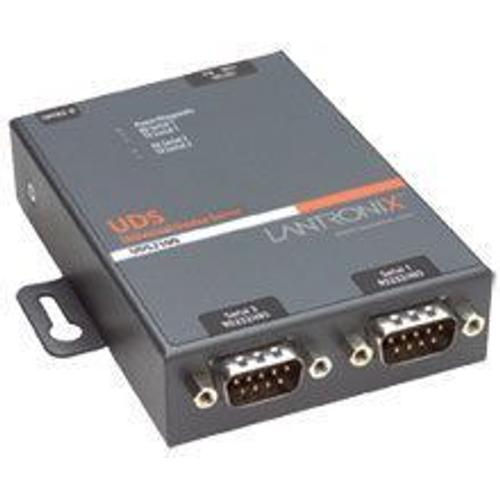 Lantronix Device Server UDS2100 Two Port Serial (RS232/ RS422/ RS485) to IP Ethernet - Serveur de périphérique - 2 ports - 100Mb LAN, RS-232, RS-422, RS-485