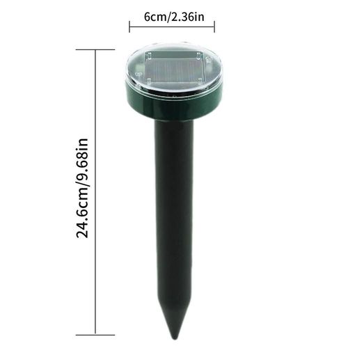 Répulsif Ultrasonique Portable Pour Chats,Puissant,Pour L'extérieur,Effrayant Les Chats Sauvages,Répulsif Électronique Solaire,Sûr,Camping En Plein Air,Bonne Aide - Type Circular
