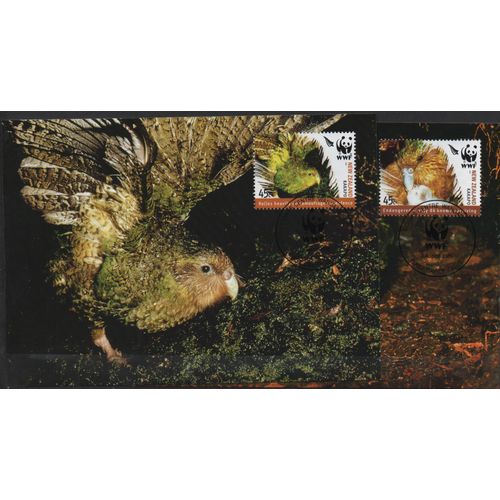 Nouvelle-Zélande Cartes Animaux : Le Kakapo 2005