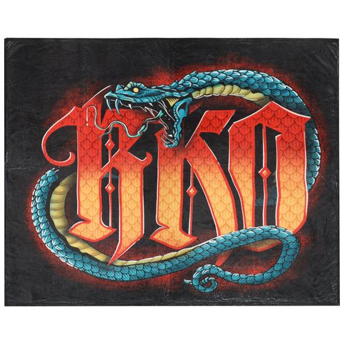 Couverture Authentique Noire De La Wwe, Randy Orton, 50" X 60