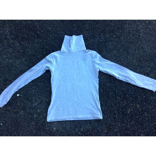 Sous-Pull Gris T 146/152 Soit Du 11/12 Ans