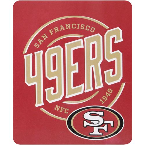 Couverture Polaire San Francisco 49ers 50x60