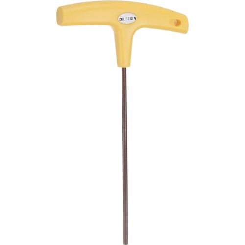 Clé à poignée en T de 0,3 cm SAE à long bras hexagonal,clé plate pour entretien automobile et ménage