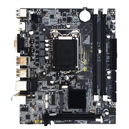 Carte MèRe Professionnelle H55 LGA 1156 DDR3 RAM USB 2.0 Carte Ordinateur de Bureau Carte MèRe 6 Canaux Carte MèRe