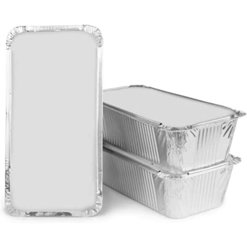 Boîte Alimentaire En Aluminium Avec Couvercle,Boîte De Haute Qualité,Facile À Ranger,Parfait Pour Les Restaurants,Les Emporter,Variété De Tailles Et De Quantités,No 6a.[V55]