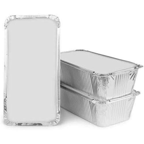 Boîte Alimentaire En Aluminium Avec Couvercle,Boîte De Haute Qualité,Facile À Ranger,Parfait Pour Les Restaurants,Les Emporter,Variété De Tailles Et De Quantités,No 6a.[V56]