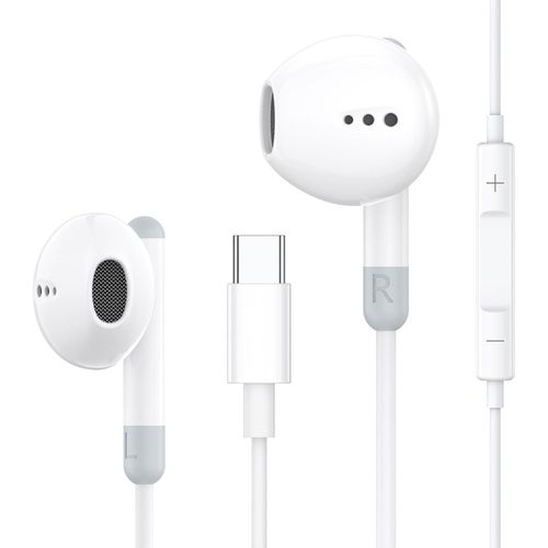 Écouteurs Filaires Usb Type C, Écouteurs Intra Auriculaires Avec Micro Et Contrôle Du Volume, Hifi Stéréo Ecouteurs Avec 15 16 Plus Pro Max, Galaxy S24 Plus Ultra S23 Ultra S22 S21[CAS6210514]