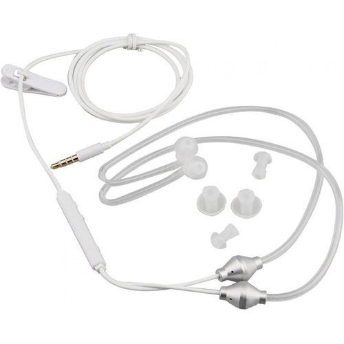 Écouteurs Intra-Auriculaires Filaires, Écouteurs Stéréo À Tube D'Air, Anti-Radiation, Écouteurs Anti-Radiation, Avec Micro Intégré[CAS6210729]