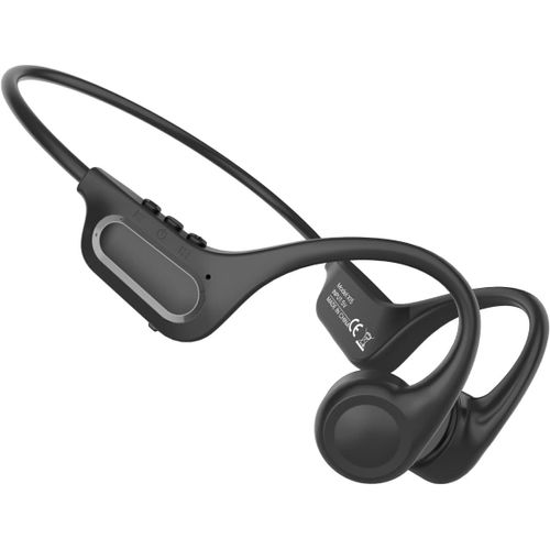 Casque Conduction Osseuse, Casque À Oreille Ouverte, Casque Conduction Osseuse Bluetooth 5.3, Port De Charge Type-C, Ipx6 Conduction Osseuse, Pour Le Jogging, Le Cyclisme[CAS6212025]