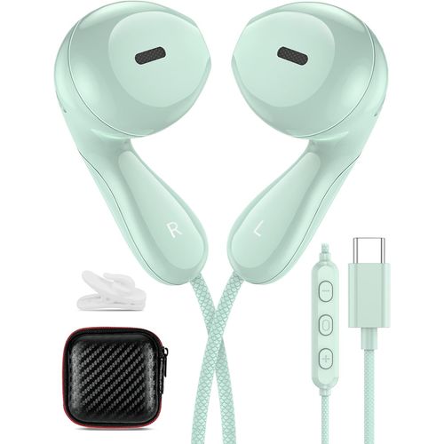 Écouteurs Usb C Pour Pixel 9 8 Pro 7A Google 7 5G Samsung A34 A54,Type C Casque Avec Câble,Intra-Auriculaires Usb C Écouteurs Avec Microphone Pour Iphone 16 15 Pro Galaxy A33 A53 S[CAS6210757]
