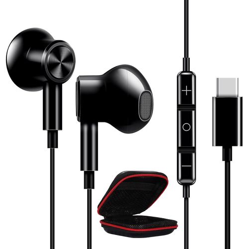 Écouteurs Usb C Pour Samsung A16/A55/A35/A36/A56/S25/S24 Fe/S23 Hifi Stéréo Magnétique Casques Usb Type C Ecouteur Filaire Casque Avec Micro Pour Iphone 16E 16 15 Pixel 9/8/7 Mi 14[CAS6210162]
