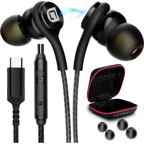 Écouteurs Usb C Pour Samsung Galaxy A33 A53 S22 Ultra S21 S20 Fe Z Flip4 Type Magnétiques Avec Microphone Câble Ipad Pro 2021, Xiaomi 12/11 Oneplus 10T 9 Nord 2,Pixel 6A[CAS6213141]