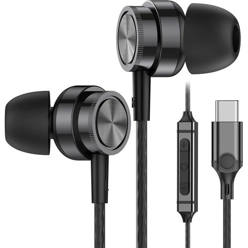 Ecouteur Usb C Pour Samsung Galaxy S23 Ultra S22 S21 Fe S20 A54, Écouteurs Usb Type C Avec Microphones De Type C Écouteurs Filaires Compatibles Avec Ipad Pro 2022/2021, Pixel 7/6/5[CAS6210419]