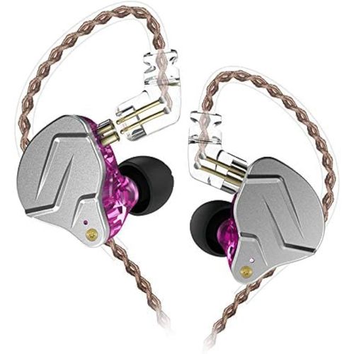 Écouteurs Intra-Auriculaires Kz Zsn Pro Dual Drivers 1Ba 1Dd Hifi Power Bass Écouteurs Filaires Haute Clarté Avec Câble Détachable Pour Musicien Audiophile[CAS6210683]