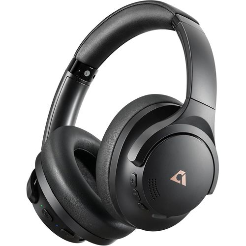 Y8 Casque Bluetooth Sans Fil À Réduction De Bruit Active Hybride, Son Ldac Hi-Res Audio, 40H D'Autonomie, Confortable Et Pliable Casque Over-Ear - Noir[CAS6211465]
