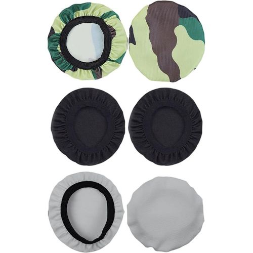 3 Paires Housse Casque Audio, Coussinets D'Oreille Coussins De Remplacement, Ecouteur Hygiene Couvre, Coussinets Oreillettes De Protection Contre La Saleté Pour Écouteurs 9-10,5Cm[CAS6214268]