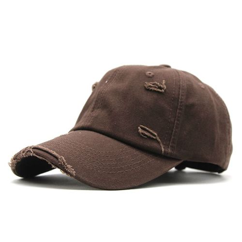 Chapeau De Langue De Canard À Visière Courbée Casquette De Baseball Raglan