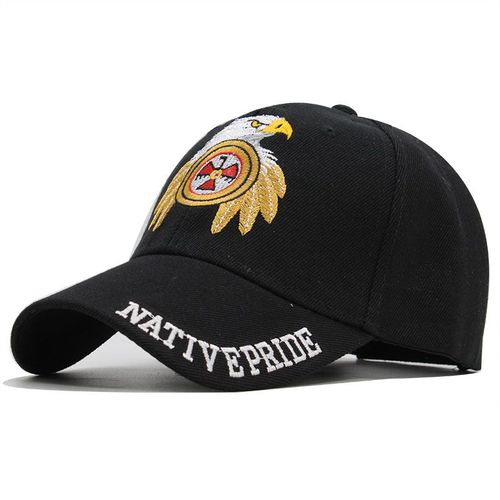 Casquette De Baseball Brodée D'aigle Chapeau De Langue De Canard En Coton Chapeau De Soleil Extérieur (Style 2)