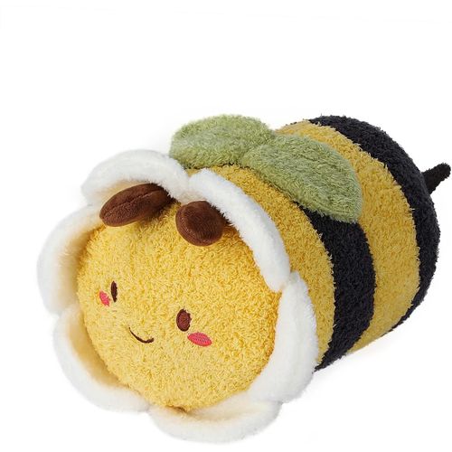 Jouet En Peluche Fleur D'abeille, Poupée D'oreiller En Peluche Mignonne Drôle De 11 "", Décor De Coussin Doux Et Moelleux Pour Anniversaire, Cadeau Pour Enfants Et Adultes