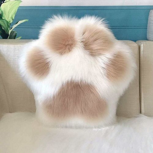 Cadeau De Noël Mignon Chat Patte Oreiller Panda Patte Coussin Canapé Voiture Décor À La Maison Doux En Peluche Peluche Cadeau D'anniversaire Pour Les Amis