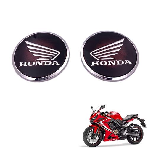 Applique Étanche Pour Honda Cbr Vfr Moto 3d Aile Logo Rond Carénage Autocollant