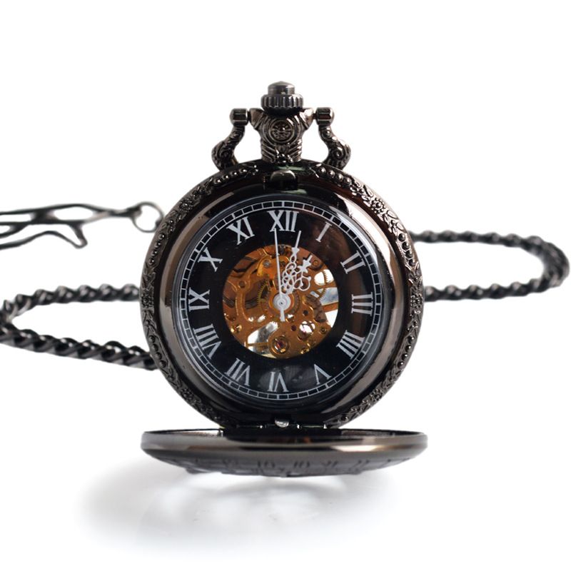 Montre de poche mcanique, montre de poche mcanique boussol... - 3