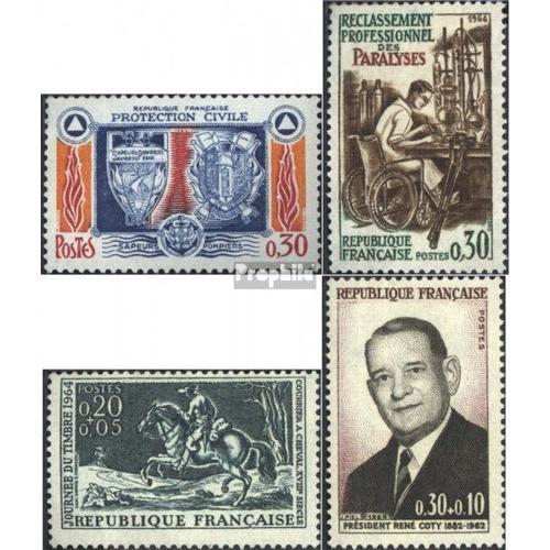 France 1460,1461,1462,1465 (Édition Complète) Oblitéré 1964 Timbres Spéciaux