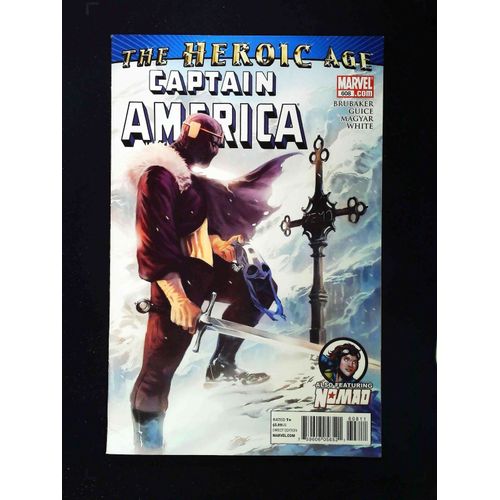 Captain America # 608 ( V.O. 2010 Marvel ) ** Black Widow ** Art By Butch Guice *