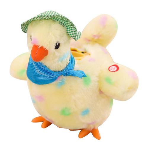 Peluches Poules Pondeuses Jouets Électriques Danse Et Chant Jouets Rigolos