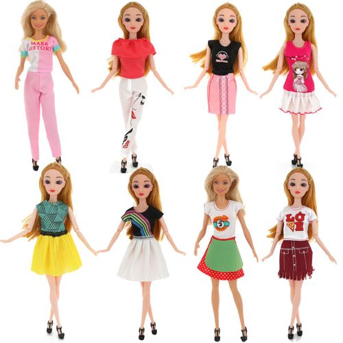15 Pièces De Vêtements De Poupée Barbie De 30 Cm