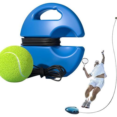 Entraîneur De Tennis Et 1 Balle De Rebond, Pratique Du Tennis De Rebond Portable Tennis