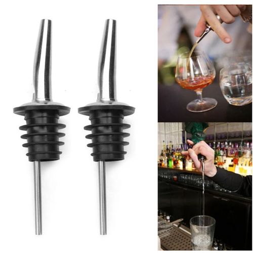 5 Carafe À Vin En Acier Inoxydable, Bouchon De Bouteille D'huile, Buse De Vin, Bouchon De Bouteille De Vin, Accessoires De Vin