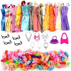 Ensemble De Changement De 32 Pièces Accessoires Pour Poupée Barbie Vêtements Chaussures Pour Enfants En Général