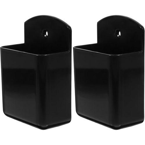 2 Pièces Boîtier De Télécommande Mural Meuble Tv De Télécommande Porte-Stylo Mural De Rangement Mural Télévision Boîte De Rangement Étagère De Rangement Tenture.[G603]