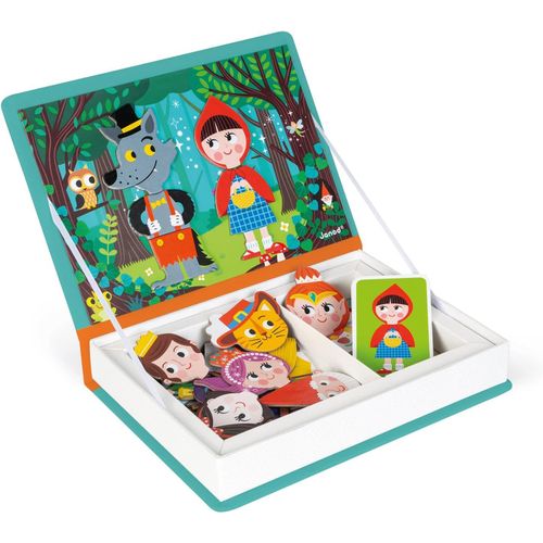 Magneti'Book Contes Jeu Educatif Magnétique 40 Pièces Apprentissage Motricité Fine et Imagination Dès 3 Ans, J02588.[G385]