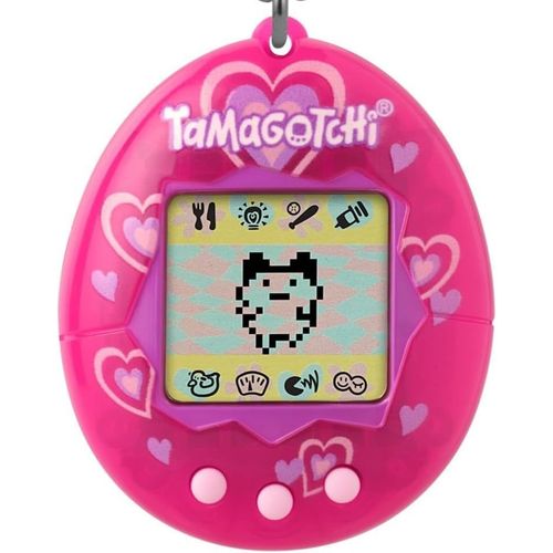 Bandai - Tamagotchi - Tamagotchi - Lots Of Love - Animal Électronique Virtuel Avec Écran Couleur, 3 Boutons Et Jeux - Jouet Animal Interactif En Français - Jouet Enfant 8 Ans Et + - 42975.[G644]