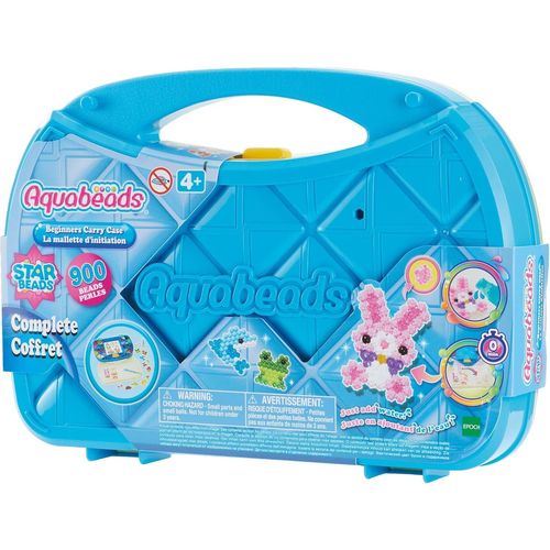 La mallette d'initiation Kit de loisirs créatifs Activité manuelle enfants en toute autonomie Coffret de perles qui collent avec de l'eau Jouet enfant 4 ans et + 31912.[G874]