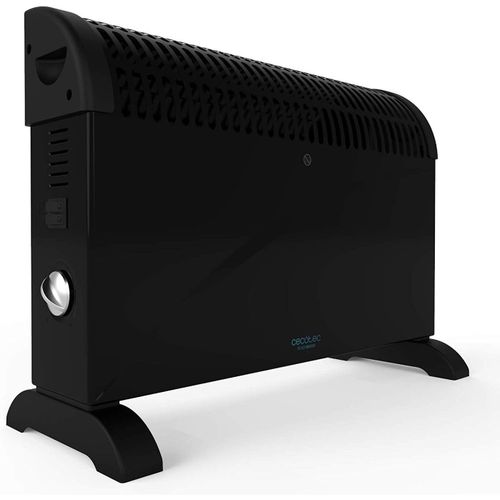 Convecteur Ready Warm 6500 Turbo Convection. Puissant, Thermostat Réglable, 3 modes, Pieds, Protection contre les surchauffes, Silencieux, Chaleur 360º, 2000 W. (Convection)