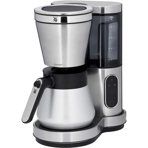 Lumero Aroma Cafetière Isotherme Filtre 10/15 Tasses Machine à Café Programmable Ecran Tactile Design Élégant avec Lumières LED Décorative et Inox Cromargan Haute Qualité 800 W 0412330011