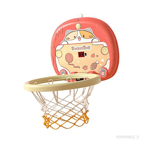Mini panier de basket-ball, ensemble de cerceau de basket-ball de chambre à  Chat