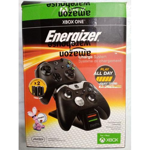 Chargeur De Manette Energizer Xbox One Avec Batterie Rechargeable