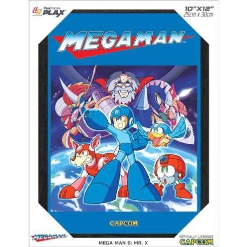 Pixel Frames Plax Mega Man Mr X - Lenticular Frame