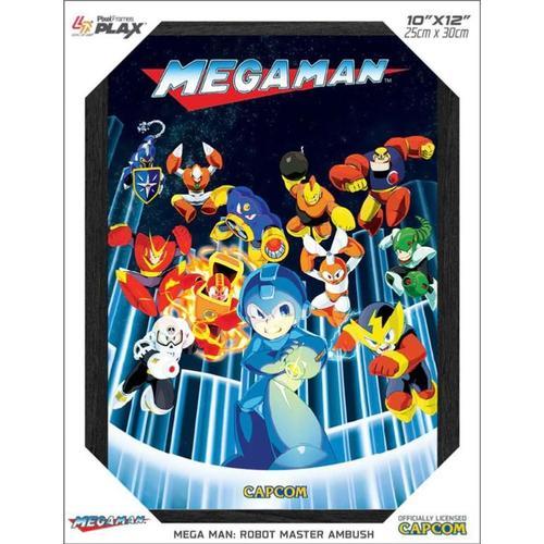 Pixel Frames Plax Mega Man Robot Master Ambush - Lenticular Frame